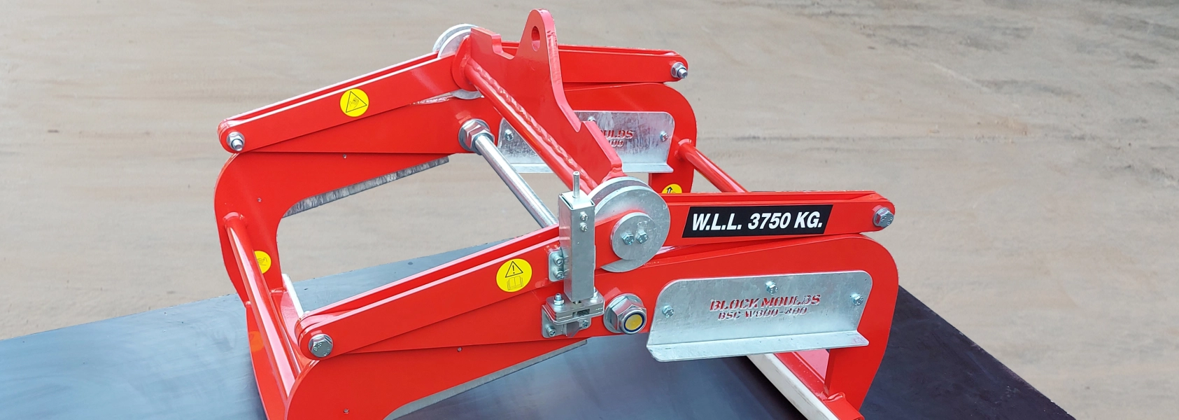 Betonblokken klem